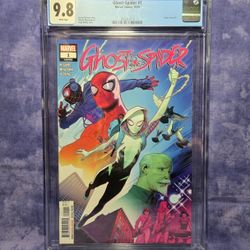Ghost-Spider #1, 2019 • CGC 9.8 WP • Spider-Gwen Legacy #51 