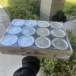 Wide Mouth mason Jars 