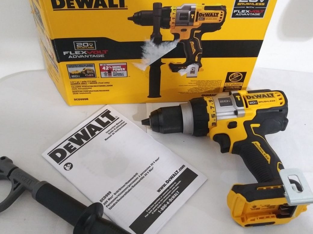 New Dewalt DCD999B 20V Max XR 1/2" Flexvolt Advantage Bru