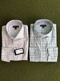 Brand New Peter Millar Medium Crown Crafted Dress Shirts ($50 each)
