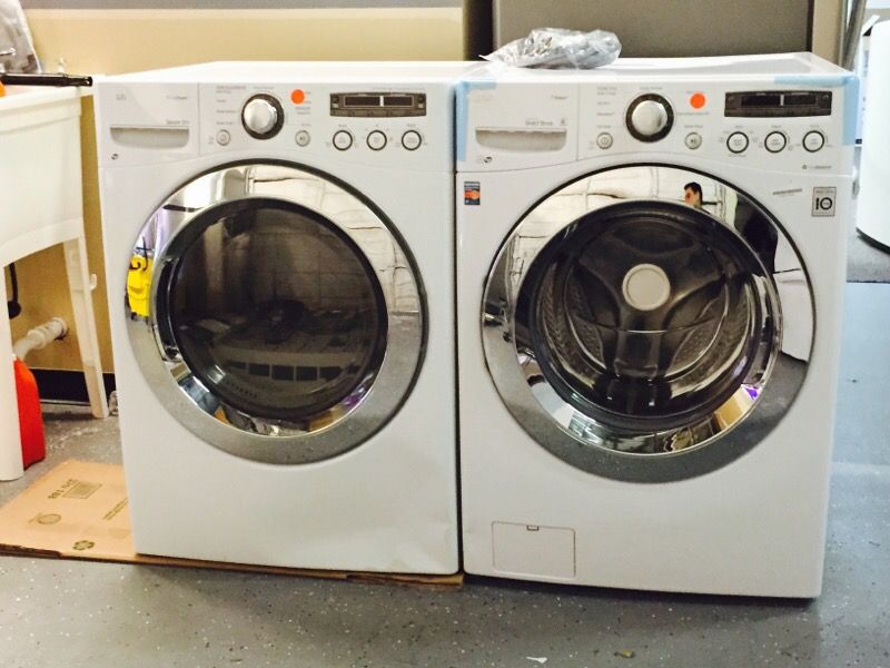 LG Steam Washer & Steam dryer WM3250HWA NEW NEVER USED