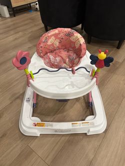 Baby Trend Baby Walker Pink Butterfly