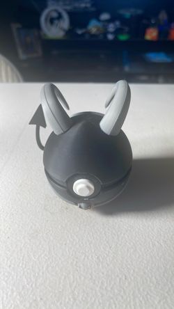 3D Printed Houndoom Pokémon Dark Ball with Ears
