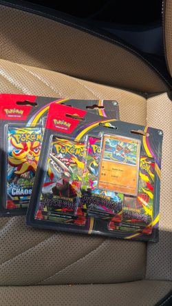 POKEMON 3 pack blister promo