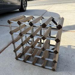 Modern Industrial Style Wine Rack