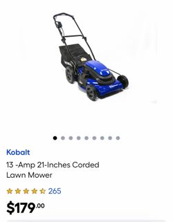 Kobalt mower