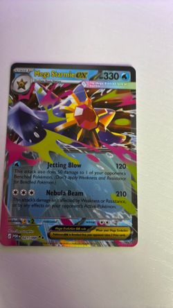 Mega starmie ex