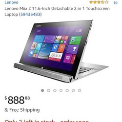 Lenovo ThinkPad Mixx 2 Detachable Tablet