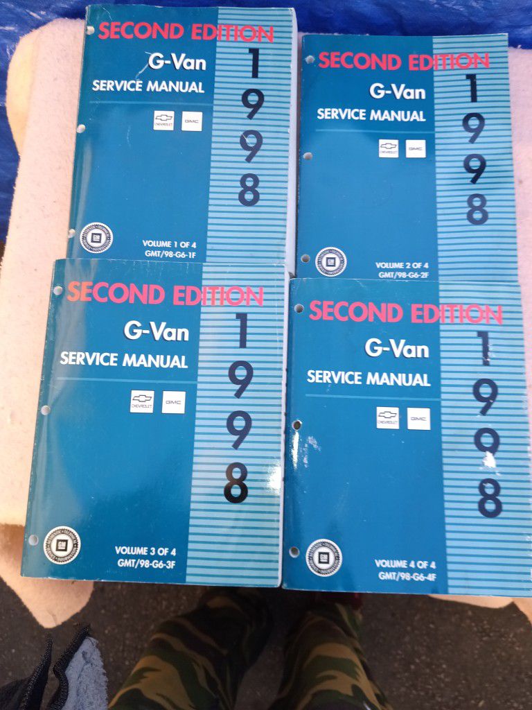 Shop Manuals GMC - G Series Vans