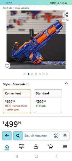 NERF Elite Titan CS-50 Toy Blaster - Fully India