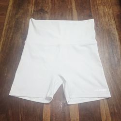 YoungLA Women's White Bike Shorts