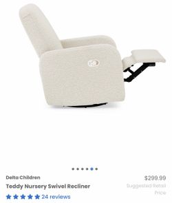 NEW Teddy Recliner / Nursing chair/ Glider