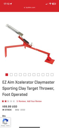 Allen Xecelerator Clay Thrower