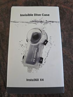 Insta360 X4 invisible dive case