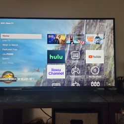 50' OON ROKU TV with Remote