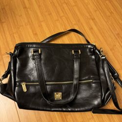 New Olivia Dorothy Men’s Leather Messenger Bag