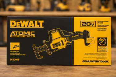 DEWALT 20V Atomic Compact Reciprocating Saw DCS369B