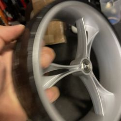 Cart wheels 2 Pc set new  