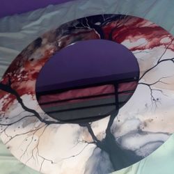 Round Mirror Design Art 