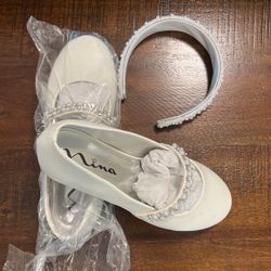 Nina Natly Slip-On White Dress Shoe