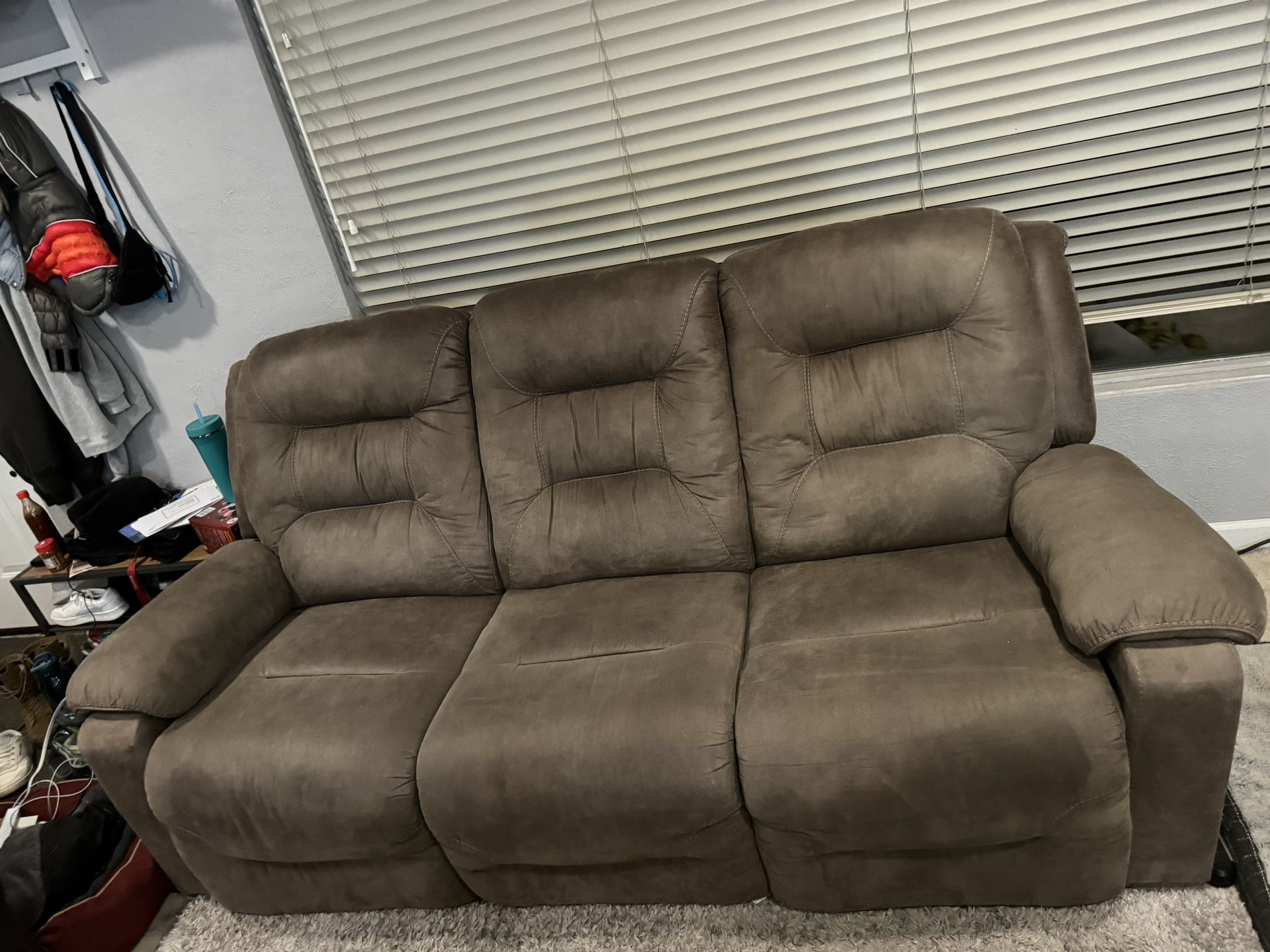 Double Recliner Sofa