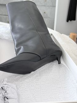 Steve Maddon LUCA BLACK LEATHER BOOTS