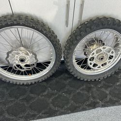 KTM Wheel set 18”/21”