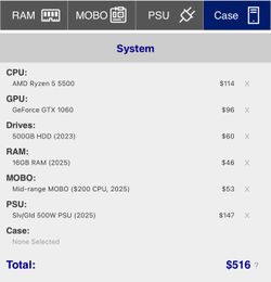 GAMING DESKTOP OR PARTS (FEEL FREE TO ASK FOR PICS)