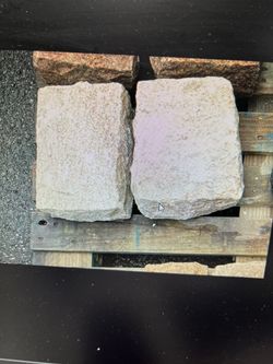 Buff Granite cobbles