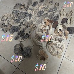 Aquarium Fish Rocks Reptile Terrain Lava Rocks