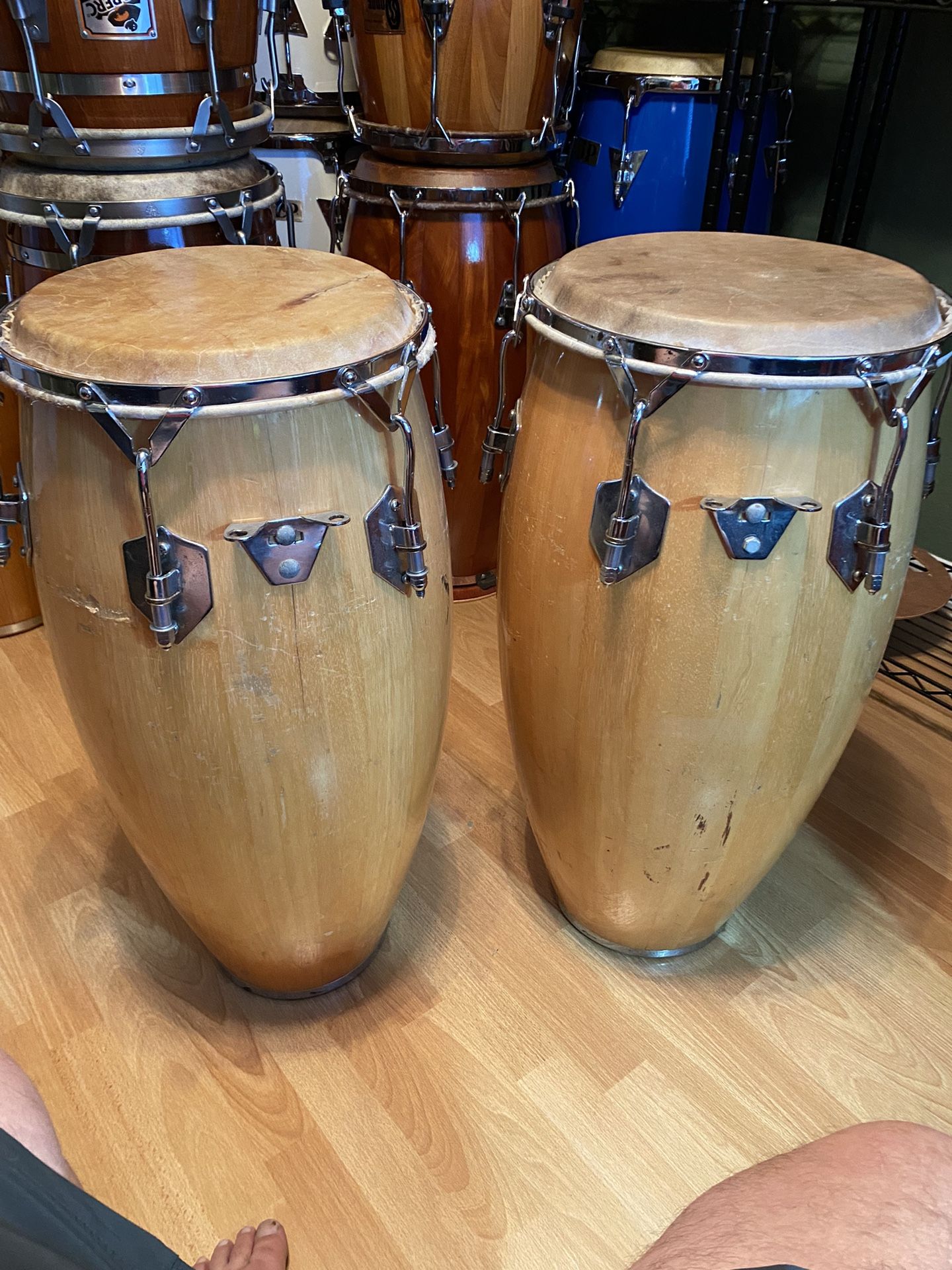 Meinl Wood Congas 11.75 & 12.5 for Sale in Miramar, FL OfferUp