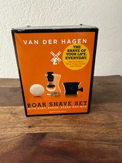 New Boar Shave Set