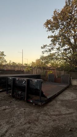 Roll off flatbed 16’ft x 7’6”