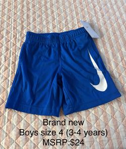 Nike Shorts Boys Size 4 NEW