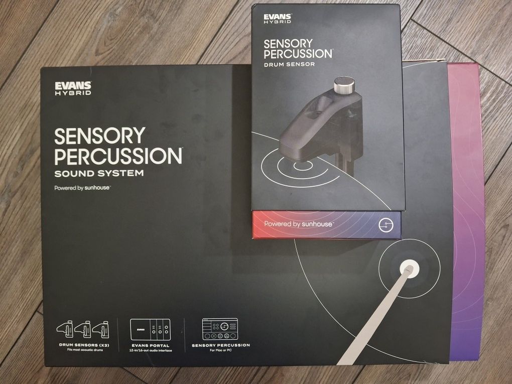 Evans Hybrid Sensory Percussion Sound System Plus Extra Trigger