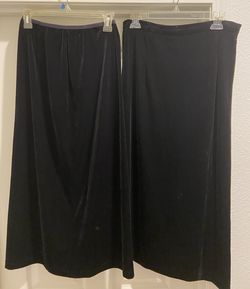 2 Black Evening Skirts  $5.00 For Both