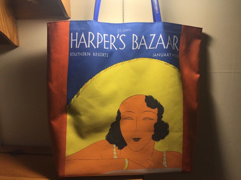 Estée Lauder Harper Bazaar tote hand bag