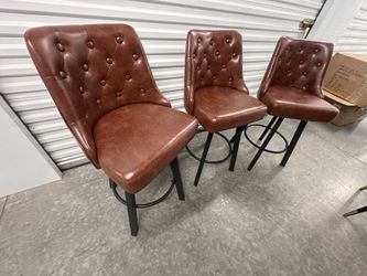 NEW 3-ELEGANT SWIVEL BARSTOOL ✅free delivery