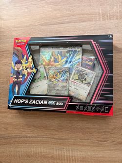 Pokémon Hop's Zacian ex Box