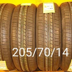 4 New Tires For Sale 205/70/14 We Service Motorcycle Tires