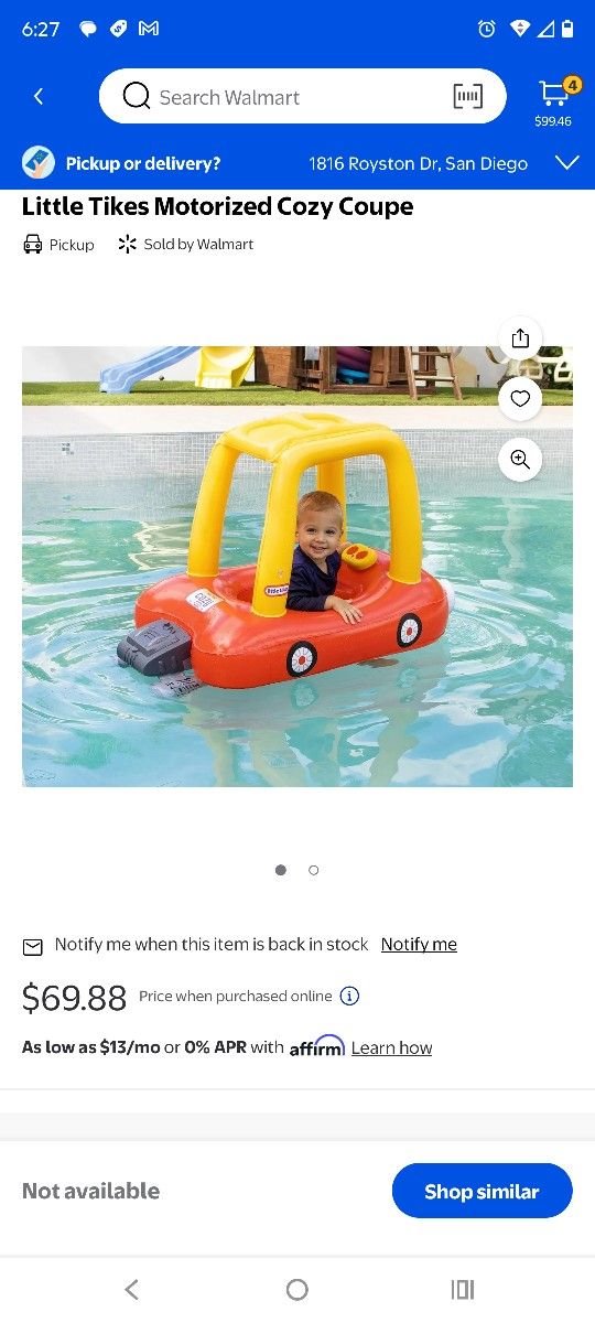 Little Tikes Motorized Baby Float