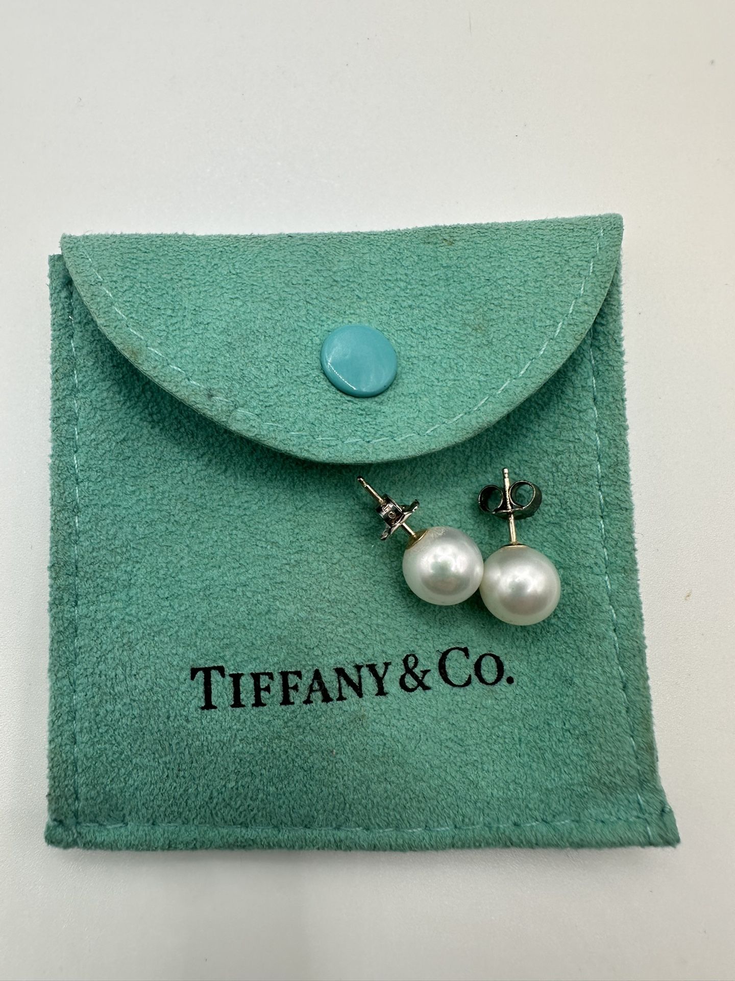 Tiffany & Co Pearl Stud Earrings
