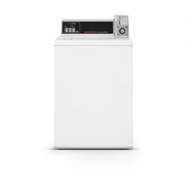 New Speed Queen SWNNC2HP116TW01 Coin Operated Top Load Washer – 16 lb Capacity