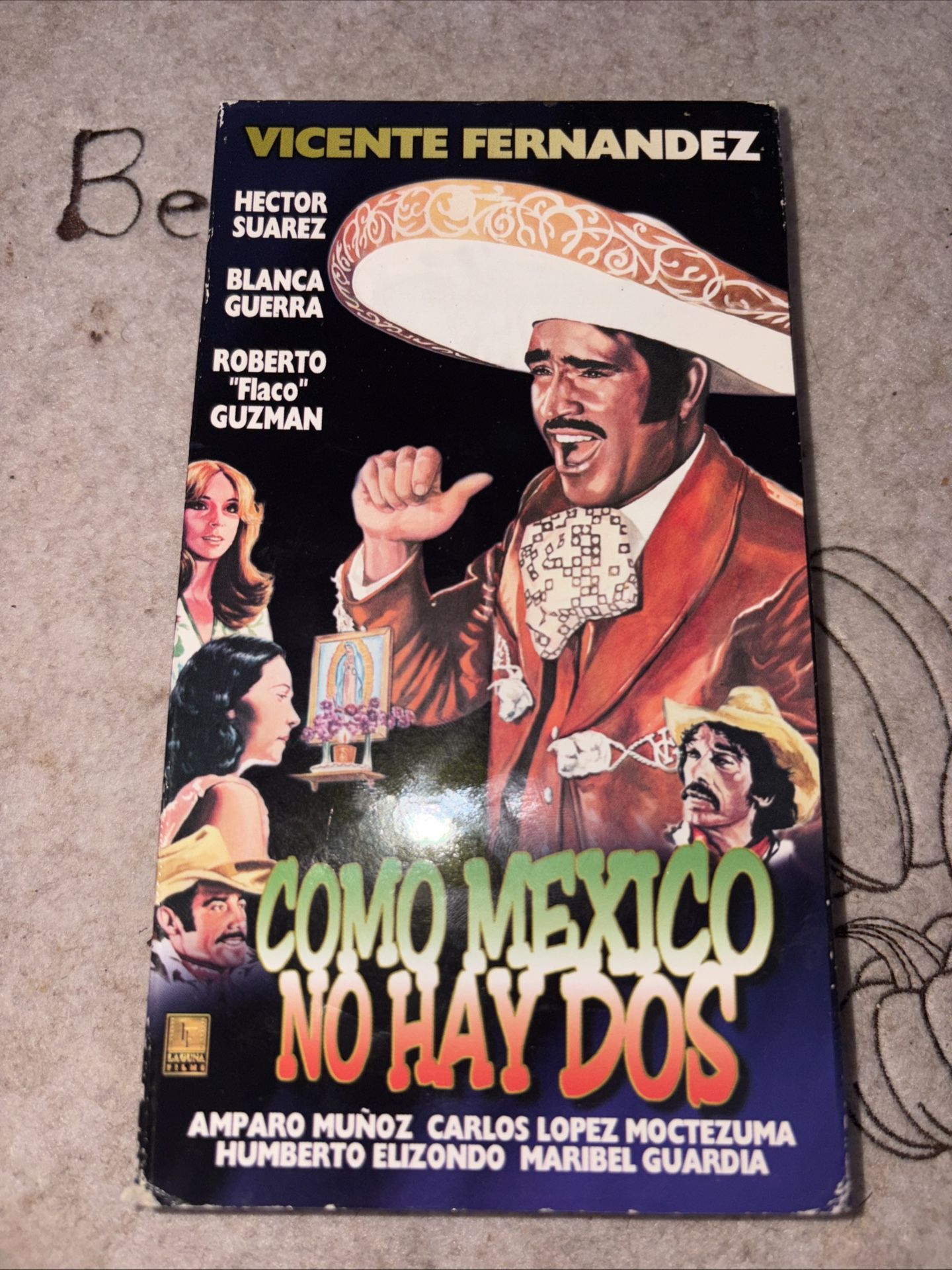 Como Mexico No Hay Dos VHS 2006 Vicente Fernandez Spanish Mexican Rare Vintage