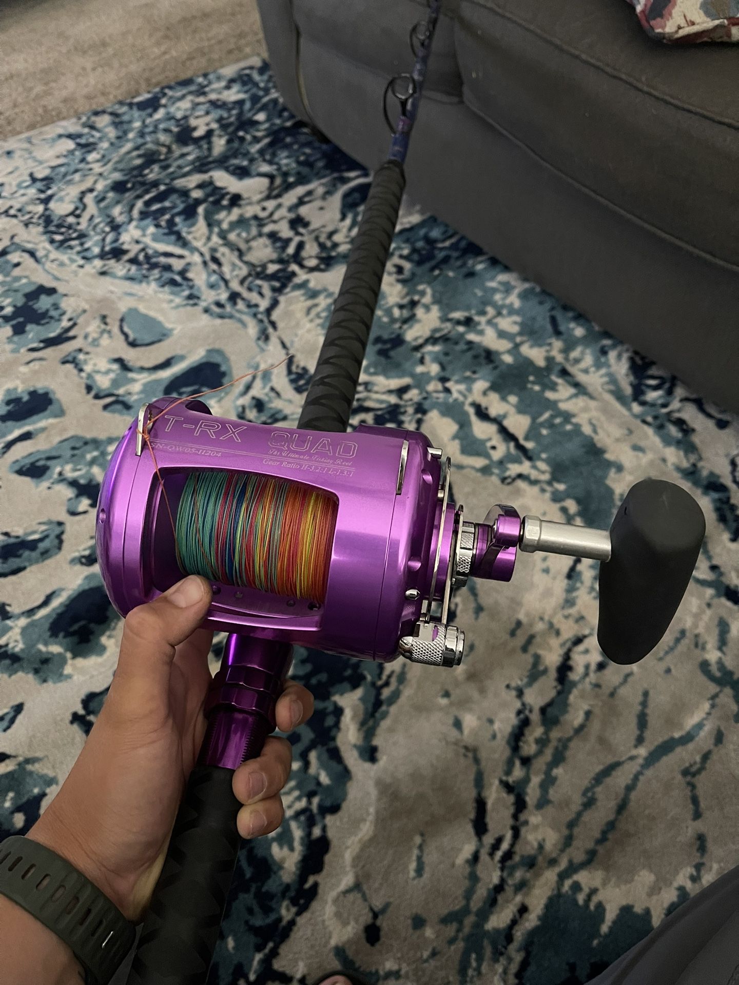Avet T-RX Quad 50w Fishing reel