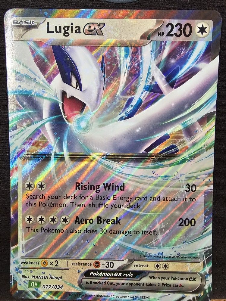 Lugia EX (JUMBO CARD)