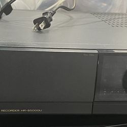 NOT WORKING JVC HR-S5000U Super VHS Stereo Video Cassette Tape Recorder Japan