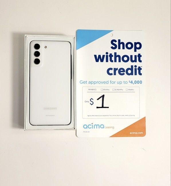 Samsung Galaxy S21 FE 126GB Unlocked! FREE Smartwach/Headphones. Pay $1 Today Rest In Payments. NO CREDIT NEEDED FINANCING