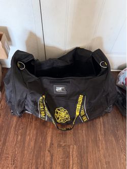 Firefighter bunker  bag FREE