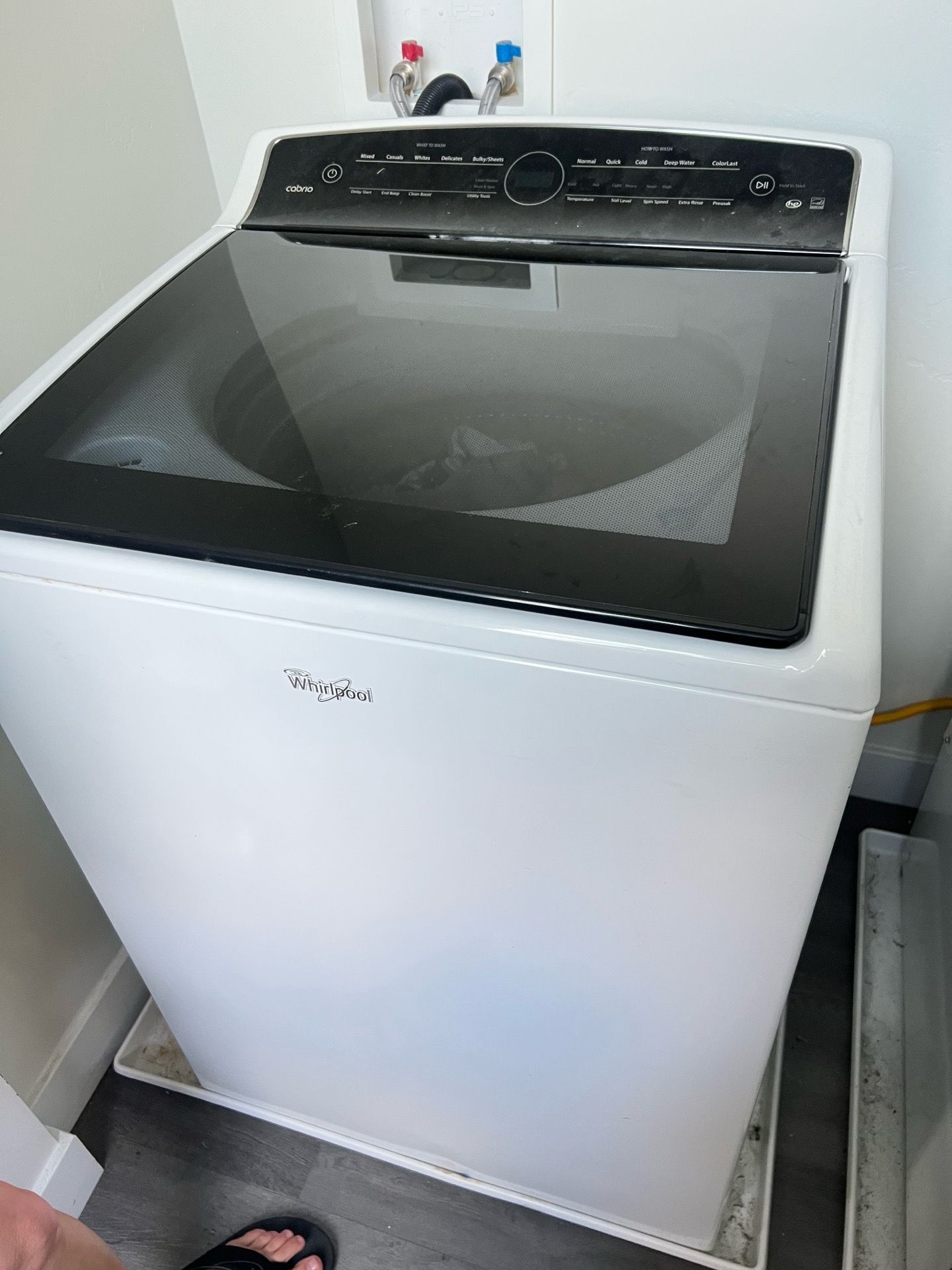 Whirlpool washer almost new